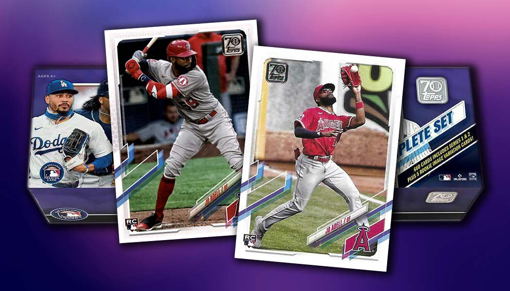 2021 Topps Baseball Factory Set Rookie Variations Feature