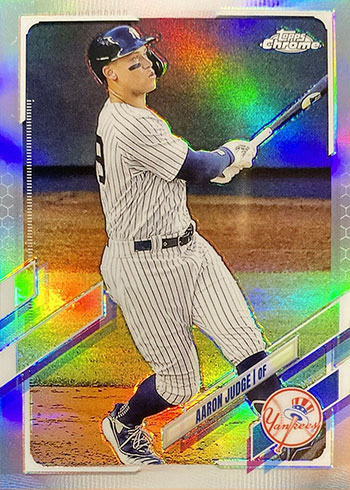 Aaron Judge 2021 Topps Chrome Card #TC92-2