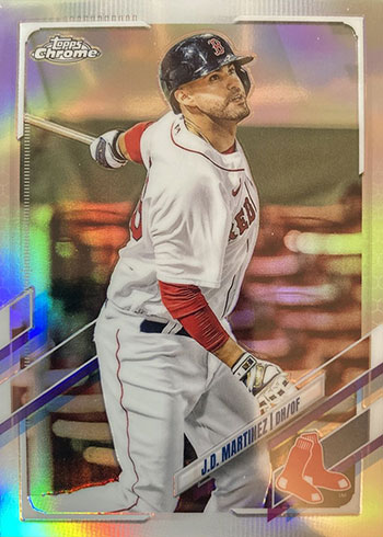 2021 Topps Chrome Update All-Star Game J.D. Martinez Boston Red Sox #ASG-28  ⚾