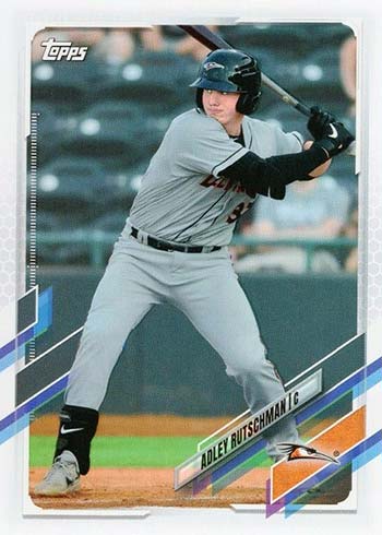 2022 Topps Now Baseball #214 Adley Rutschman Pre-Rookie Card - Triples in  MLB Debut