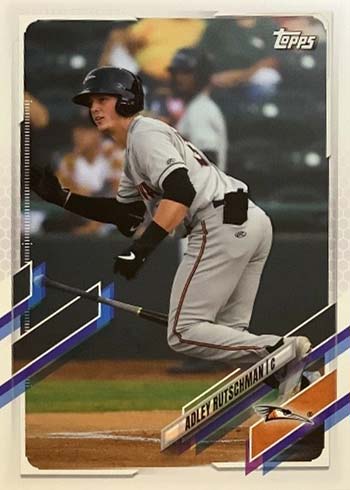 2022 Topps Now Baseball #214 Adley Rutschman Pre-Rookie Card - Triples in  MLB Debut