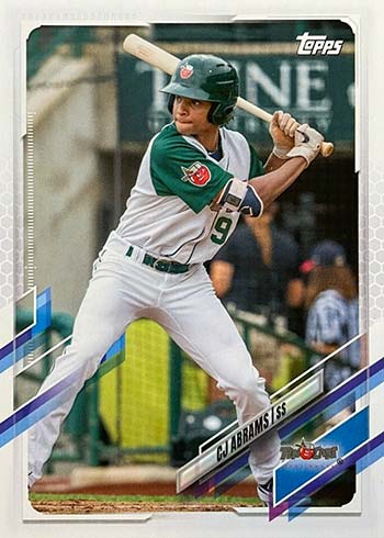 Base Orange Card Set For 2021 Topps Pro Debut Baseball - 250 Cards Per Page  are Shown