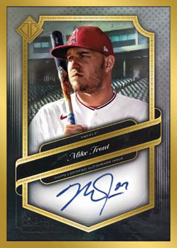 2021 Topps Transcendent Baseball Mike Trout Autograph