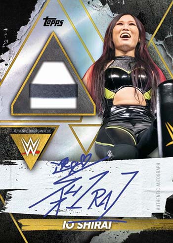 2021 Topps WWE Fully Loaded Trash Can Autograph