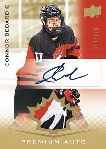 2023 Upper Deck Team Canada Juniors Checklist, Box Info, Details