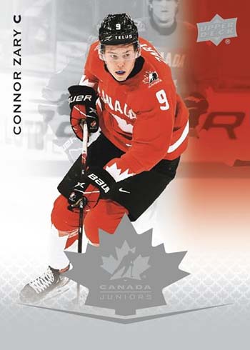 2021 Upper Deck Team Canada Juniors Hockey Connor Zary