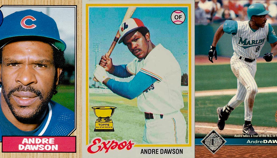 75 Andre Dawson - Chicago Cubs - 1992 Score Baseball – Isolated Cards