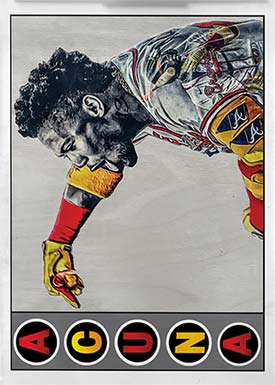 Topps Project70 Ronald Acuna Jr. by Lauren Taylor