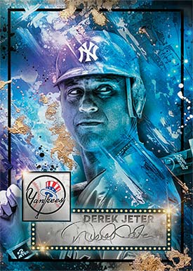 Topps Project70 Derek Jeter by Mikael B