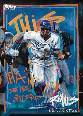 Topps Project70 Bo Jackson by Chuck Styles