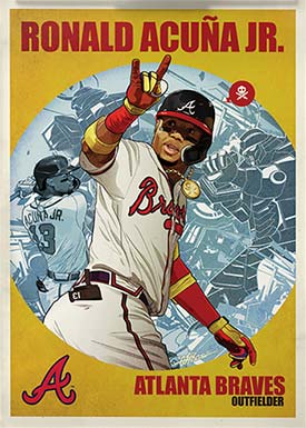 Topps Project70 Ronald Acuna Jr. by Quiccs
