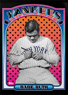 Topps Project70 Babe Ruth by Claw Money