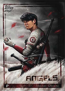Topps Project70 Shohei Ohtani by Chuck Styles