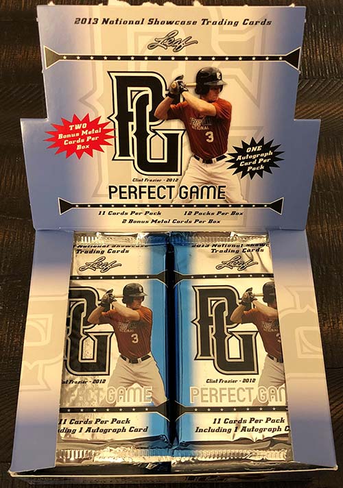 2018 Leaf Perfect Game National Showcase Checklist, Boxes, Info, Date