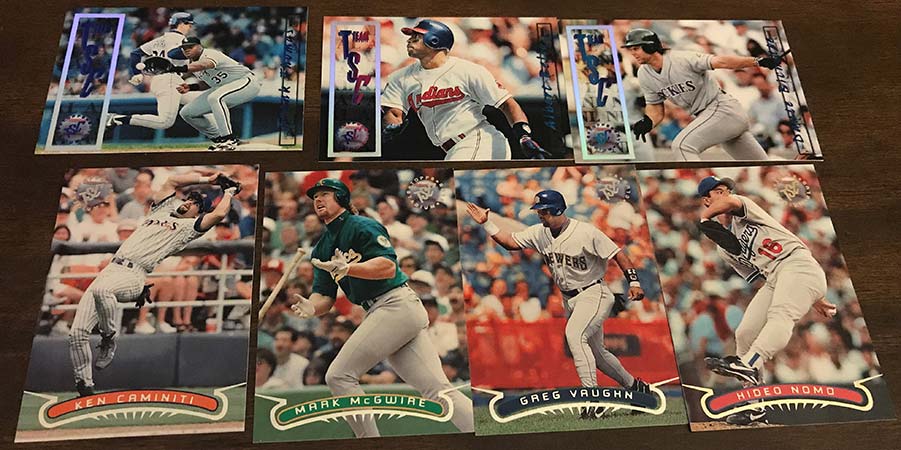 1996 Topps Stadium Club Series 1 Baseball Jumbo Box Break and Review