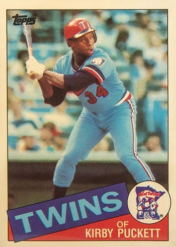 1985 Topps Tiffany Kirby Puckett
