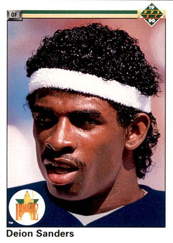 Instant PC: 10 (Baseball) Career-Defining Deion Sanders Cards - Beckett News