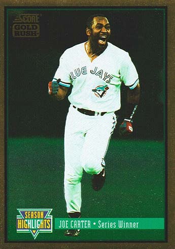 INSTANT PC: 10 JOE CARTER BASEBALL CARDS THAT HELP TELL THE STORY