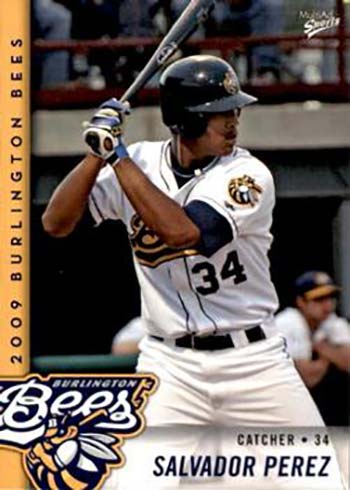 SALVADOR PEREZ ROOKIE 2 CARD LOT 2012 TOPPS GOLD SPARKLE & BASE *MINT* #343