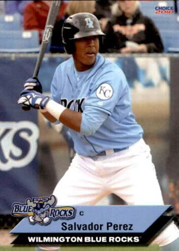 SALVADOR PEREZ ROOKIE (1ST TOPPS BASE CARD), 2012