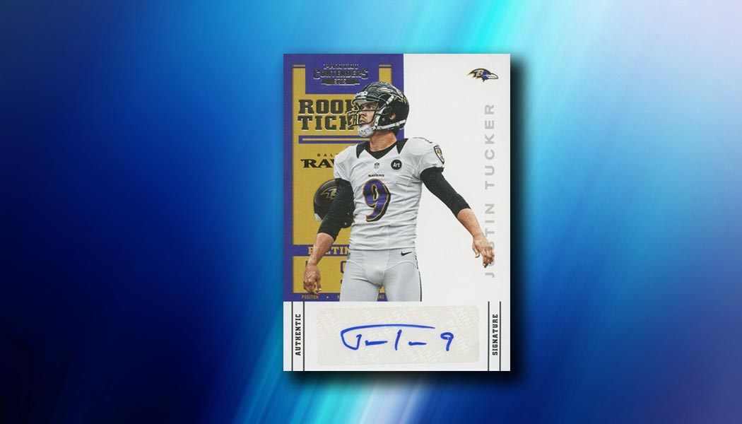 Justin Tucker Rookie Card Guide and Ranking What's the Most Valuable