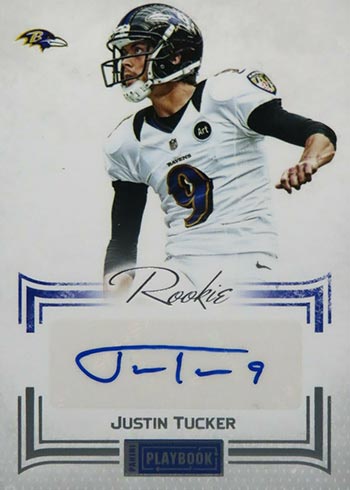 Justin Tucker Rookie Card Guide and Ranking What's the Most Valuable