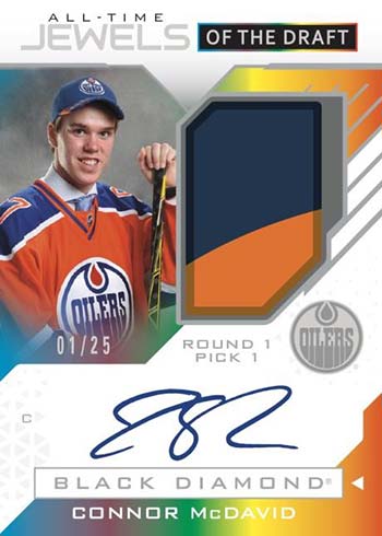 2021-22 Upper Deck Black Diamond Diamond Mine Relics Carter Hart