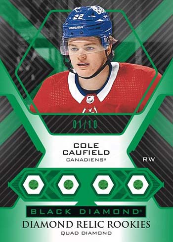 2021-22 Upper Deck Black Diamond Hockey Checklist, Hobby Box Info