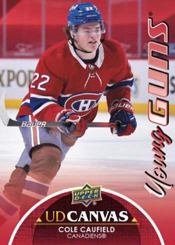 2021/22 Upper Deck Series 1 Hockey MASSIVE Factory Sealed 24  Pack Retail Box with (6) YOUNG GUNS ROOKIES & 192 Cards! Look for Young Gun  Rookies Including Trevor Zegras, Cole Caufield
