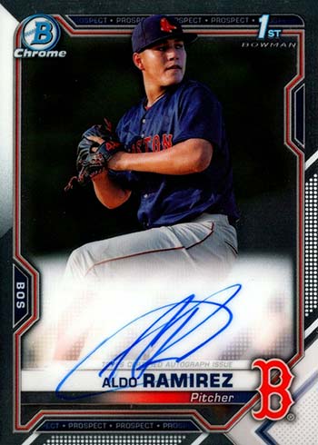 2021 Bowman Chrome Autographs Guide, Prospect Breakdown