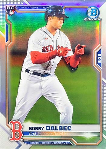 Bobby Dalbec 2021 Topps Chrome Rookie Auto #RA-BD Price Guide - Sports Card  Investor