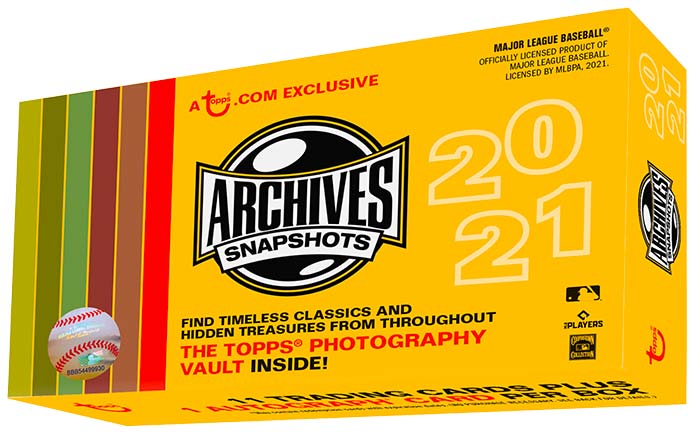 2021 Topps Archives Snapshots Baseball Box