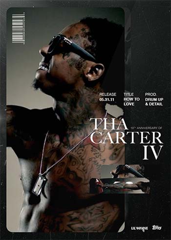 2021 Topps x Lil Wayne Tha Carter IV 10th Anniversary Checklist 