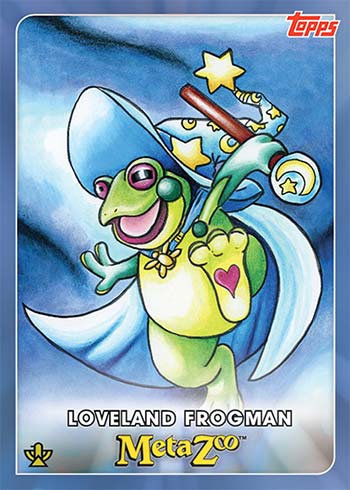 2021 Topps MetaZoo Cryptid Nation Series 0 Loveland Frogman