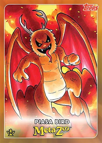 2021 Topps MetaZoo Cryptid Nation Series 0 Piasa Bird