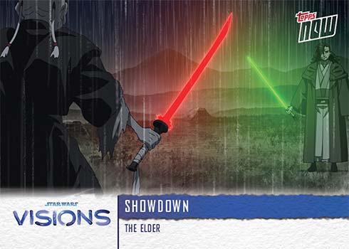 2021 Topps Now Star Wars Visions The Elder