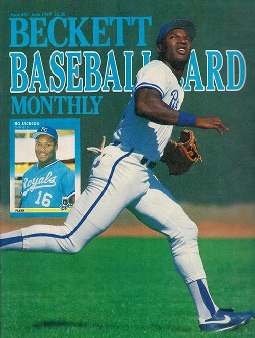Beckett Baseball Card Monthly November 1991 Bo Jackson Chicago White Sox -  BND Treasure Chest