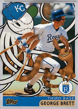 Topps Project70 George Brett by Greg 'CRAOLA' Simkins