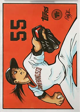 Topps Project70 Tim Lincecum by Toy Tokyo
