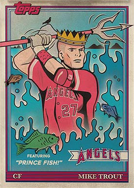 Topps Project70 Mike Trout by Jeff Staple