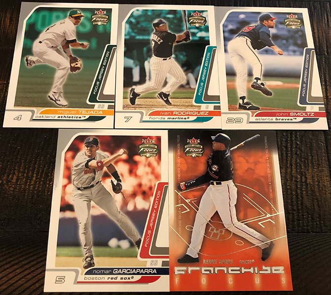  2003 Fleer Focus Jersey Edition - FLORIDA MARLINS Team Set :  Collectibles & Fine Art