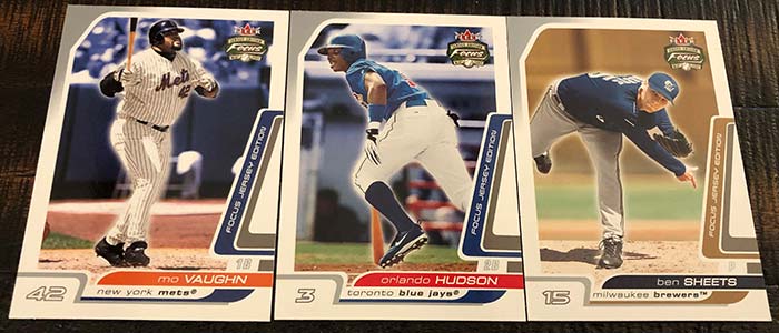  2003 Fleer Focus Jersey Edition - MILWAUKEE BREWERS Team Set :  Collectibles & Fine Art