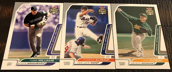  2003 Fleer Focus Jersey Edition - ARIZONA DIAMONDBACKS Team Set  : Collectibles & Fine Art