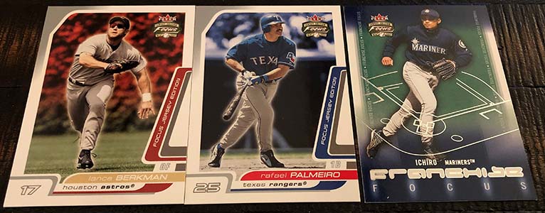 2003 Fleer Box Score - Jersey Rack Quad #CSTS - Eric Chavez