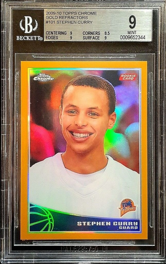 NBA 75th Anniversary Team BGS Cards: 31-40