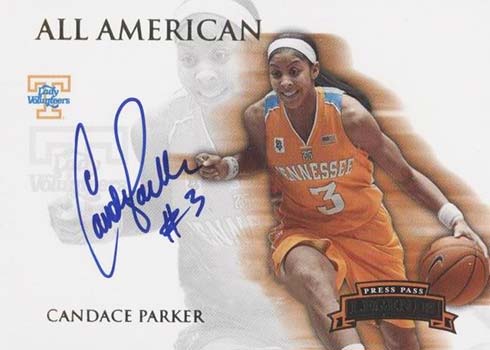 Candace Parker Signed Autographed Tennessee Jersey PSA WNBA COA Rare