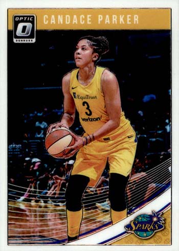 Candace Parker  Custom Art ACEO Novelty Basketball Card Las Vegas