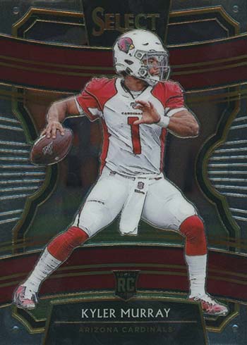 2019 Panini Cyber Monday NFL 100 Materials /50 Kyler Murray #KM Rookie RC