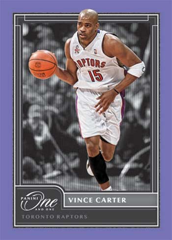 2020-21 Panini One and One Basketball Purple Vince Carter