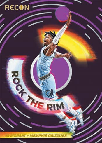 2020-21 Panini Recon Basketball Rock the Rim Ja Morant